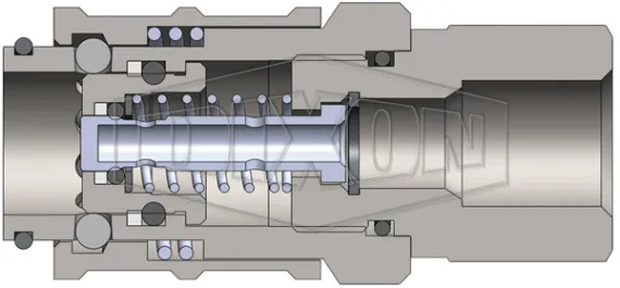 PD-Series Diagnostic Interchange Female NPT Coupler | Dixon